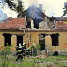Zobacz zdjęcie: Paliło się byłe przedszkole
