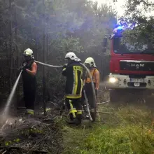 Zobacz zdjęcie: Podwójna akcja strażaków koło Zielonki