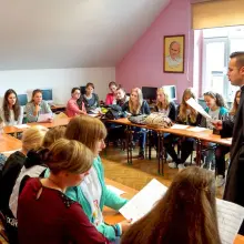 Zobacz zdjęcie: Spotkanie wolontariuszy ŚDM campusu Jelenia Góra