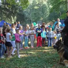 Zobacz zdjęcie: Festyn w Kowarach z udziałem policyjnego psa Cairo