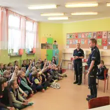 Zobacz zdjęcie: „Bezpieczna droga do szkoły”: spotkania z dziećmi i młodzieżą