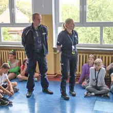 Zobacz zdjęcie: „Bezpieczna droga do szkoły”: spotkania z dziećmi i młodzieżą