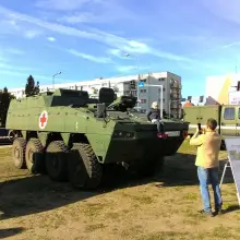 View photo: Military Equipment Display