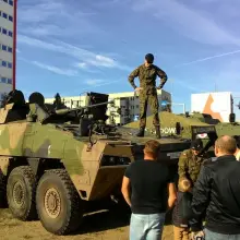 View photo: Military Equipment Display