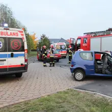Zobacz zdjęcie: Dwie osoby ranne po zderzeniu w Kruszynie