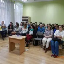 Zobacz zdjęcie: Porucznik Borewicz w węglinieckiej Bibliotece