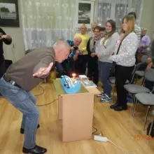 Zobacz zdjęcie: Porucznik Borewicz w węglinieckiej Bibliotece