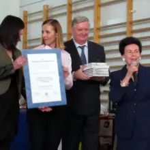 Zobacz zdjęcie: Uroczystości w Miejskim Zespole Szkół nr 1