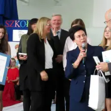 Zobacz zdjęcie: Uroczystości w Miejskim Zespole Szkół nr 1