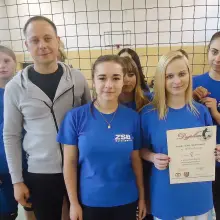 Zobacz zdjęcie: I LO podwójnym mistrzem powiatu w siatkówce