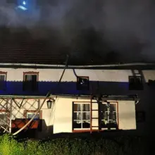 Zobacz zdjęcie: Pożar domu w Warcie Bolesławieckiej