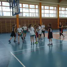 Zobacz zdjęcie: Półfinał mistrzostw strefy w minikoszykówce