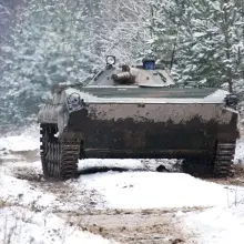 Zobacz zdjęcie: 10BKPanc: Dragoni w drodze na poligon