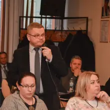 Zobacz zdjęcie: Posiedzenie komisji Rady Powiatu Bolesławieckiego ws. oświaty