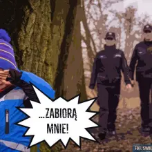 Zobacz zdjęcie: „Bądź grzeczny, bo zabierze cię pan policjant!”