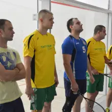 Zobacz zdjęcie: Bolesławieccy strażacy w turnieju squasha