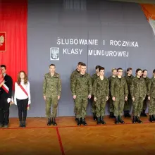 Zobacz zdjęcie: Niemal jak w wojsku. Klasa mundurowa w ZSOiZ