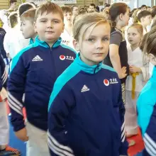 Zobacz zdjęcie: Zawodnicy TOP z 10 medalami Otwartego Turniej Karate w Wińsku