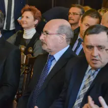 Zobacz zdjęcie: Starosta lubiński Adam Myrda na sesji Rady Miasta Bolesławiec