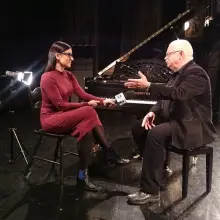 Zobacz zdjęcie: Zdjęcie z planu realizacji programu w Teatrze Starym