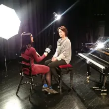 Zobacz zdjęcie: Zdjęcie z planu realizacji programu w Teatrze Starym
