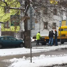 Zobacz zdjęcie: Kolizja w okolicach wiaduktu