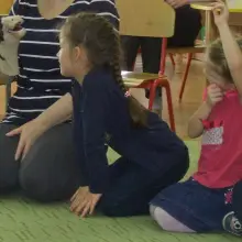 Zobacz zdjęcie: Spotkanie z Grażyną Hanaf w filii miejskiego przedszkola nr 3