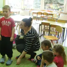 Zobacz zdjęcie: Spotkanie z Grażyną Hanaf w filii miejskiego przedszkola nr 3