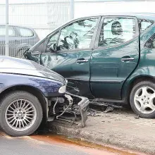 Zobacz zdjęcie: Zderzenie BMW z Mercedesem na Dolnych Młynach