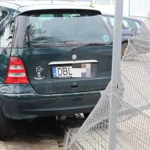Zobacz zdjęcie: Zderzenie BMW z Mercedesem na Dolnych Młynach