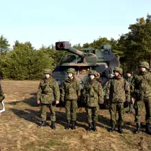 Zobacz zdjęcie: Ćwiczenie rotacyjne żołnierzy NSR na finiszu