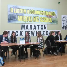 Zobacz zdjęcie: Maraton Mickiewiczowski w II LO