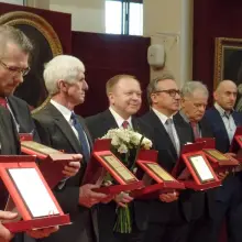 Zobacz zdjęcie: Piotr Roman wyróżniony za docenianie roli spółdzielczości