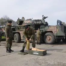 Zobacz zdjęcie: Zakończenie szkolenia elewów w 23 Pułku Artylerii