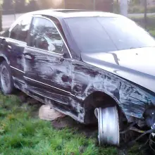 Zobacz zdjęcie: BMW po wypadku