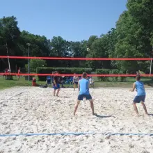 Zobacz zdjęcie: Siatkarze plażowi z „dwójki” trzeci w strefie