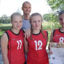 Zobacz zdjęcie: Siatkarki plażowe z „dwójki” w finale wojewódzkim
