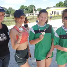 Zobacz zdjęcie: Siatkarki plażowe z „dwójki” w finale wojewódzkim