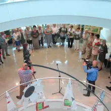 Zobacz zdjęcie: Wernisaż wystawy Uniwersytetu Trzeciego Wieku