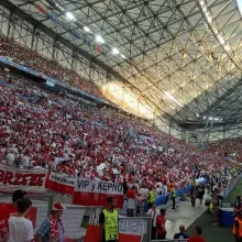 Zobacz zdjęcie: Bolesławiec i cała Polska kibicuje Biało-Czerwonym