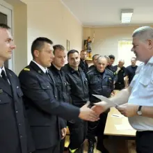 Zobacz zdjęcie: Bolesławieccy strażacy z awansami