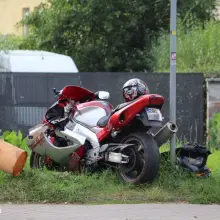 Zobacz zdjęcie: Pojazdy zderzyły się na skrzyżowaniu ulicy Dolne Młyny z ulicą Wróblewskiego