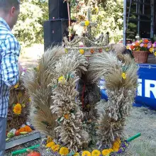 Zobacz zdjęcie: Wieniec z Tomaszowa najpiękniejszy w powiecie