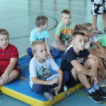 Zobacz zdjęcie: Straż miejska, mrówka i delfin z wizytą w SP nr 3