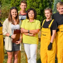 Zobacz zdjęcie: Aleja magnolii powstała przy bolesławieckiej „Budowlance”