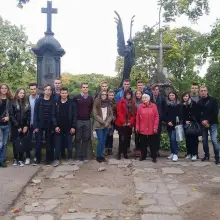 Zobacz zdjęcie: Spotkanie na Rossie z przedstawicielami Komitetu Opieki nad Starą Rossą.