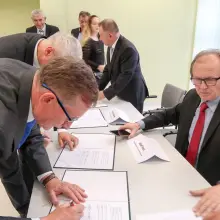Zobacz zdjęcie: Spotkanie członków nowej koalicji w powiecie bolesławieckim