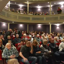 Zobacz zdjęcie: Zaduszki Bluesowe: Romek Puchowski & Keith Dunn oraz Karolina Grodzicka z zespołem zagrali w Teatrze Starym