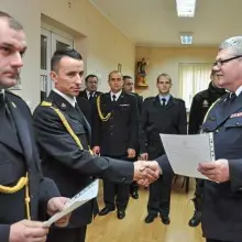 Zobacz zdjęcie: Bolesławieccy strażacy z awansami
