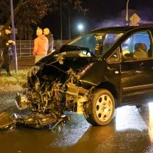Zobacz zdjęcie: Kolizja aut na skrzyżowaniu ulic Cieszkowskiego i Staszica